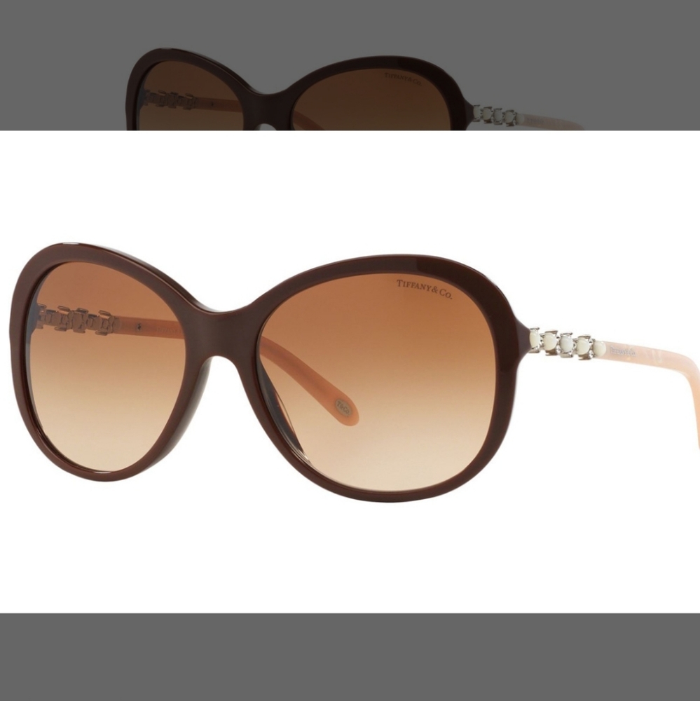 Tiffany & Company Sunglasses TF4104 Crystal Pearl Embelished #17
